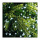 String lights of 3000 cold white LEDs, 197 ft, green wire, indoor/outdoor s2