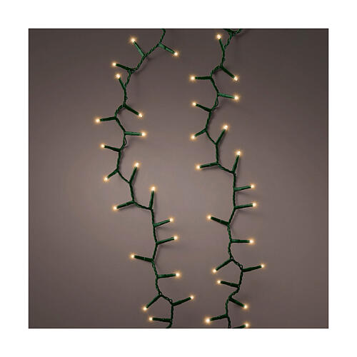 String lights, 197 ft, 3000 classic warm LEDs, indoor/outdoor 1