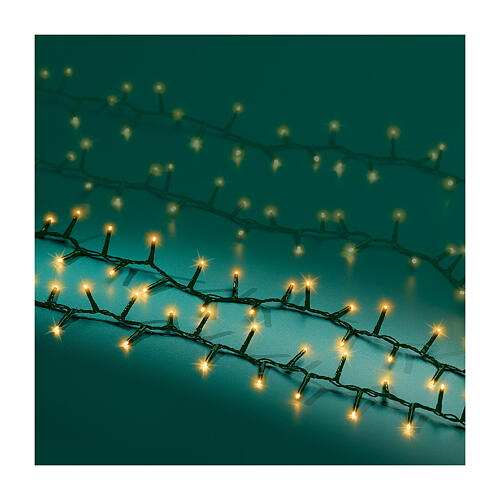 String lights, 197 ft, 3000 classic warm LEDs, indoor/outdoor 5