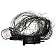 Multicolored cascade Christmas lights 672 microLED 210 cm int ext s7
