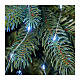 Luci di Natale a cascata 408 microLED 180 cm int est bianco freddo s2