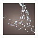 Luci natalizie a cascata bianco freddo 672 microLED  210 cm est int s1