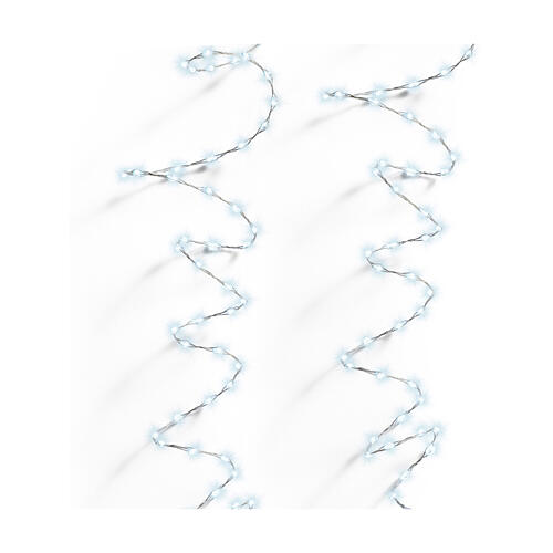 Lichterkette, 9 m, mit 567 Micro-LEDs – Eisweiß – für Innen- und Außenbereich 3
