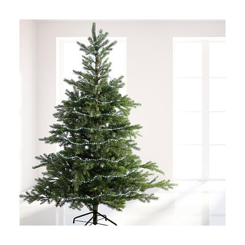 Lichterkette, 12 Meter, 756 Micro-LEDs Eisweiß – Innen & Außen 3