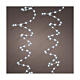 Corrente de luzes intermitentes branco frio 12 m 756 LEDs interior exterior s1