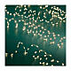 Catena luminosa bianco caldo 567 LED 9 m int est s6