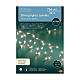 Catena luminosa 756 LED bianco caldo 12 metri int est s6