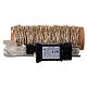 Catena luminosa 756 LED bianco caldo 12 metri int est s7