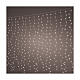Tenda luminosa 100 LED 100x90 cm bianco caldo int est s1