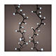 Catena luminosa 600 LED 15 metri bianco freddo lunga durata int est s1