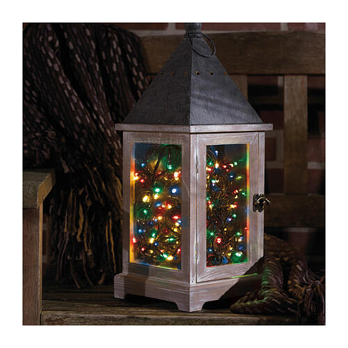 Multicoloured string lights with 600 LEDs, 49 ft, indoor/outdoor, long-lasting batteries 2