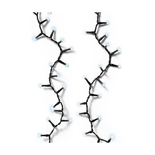 Cadena luminosa 192 LED blanco frío 4,7 metros larga duración int ext 3