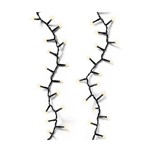 Long-lasting warm white light chain 192 LEDs indoor outdoor 4.7 meters 3