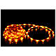 Tubo luci Natale Candy bianco e rosso 200 LED bianco caldo 10 m s3