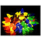 Cadena luces de Navidad 50 bombillas LED coloridas para interior 4,9 m s1