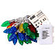 Cadena luces de Navidad 50 bombillas LED coloridas para interior 4,9 m s5