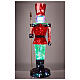 Holographic nutcracker with 80 super nanoLEDs, 40 in Christmas decoration s1