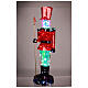 Holographic nutcracker with 80 super nanoLEDs, 40 in Christmas decoration s2