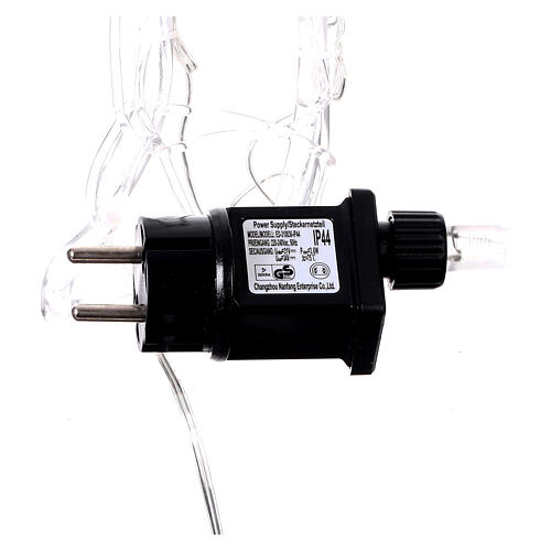 Rentier 2D, leuchtend, mit Ständer, 90 x 55 cm, 100 LEDs – für Innen- und Außenbereich 8