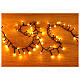 Luzes de Natal 2000 LEDs branco quente corrente interior/exterior 40 m s2
