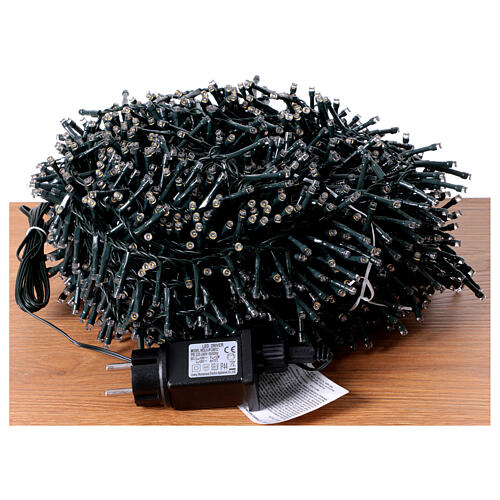 Warm White Christmas Lights 2000 LEDs Indoor-Outdoor 40 m 5