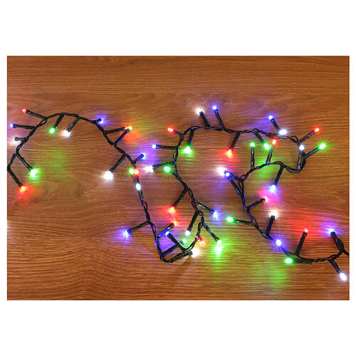Christmas light string, 2000 multicoloured LEDs, indoor/outdoor, 130 ft 2