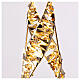 Warm white LED gold Christmas tree 100x24 cm s5