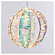 Rainbow sphere 300 warm white LEDs 30 cm s3