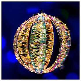 Rainbow sphere 960 warm white LED lights, 50 cm