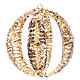 Sfera oro 300 led bianco caldo 30 cm s3