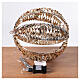 Sfera oro 300 led bianco caldo 30 cm s5