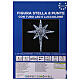 Estrela de Natal 8 pontas branca 90 cm interior/exterior s3