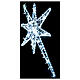 White Christmas star 8-pointed,  90 cm indoor/outdoor s2