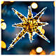 Estrella bicolor Navidad 8 puntas ext-int 90 cm s1
