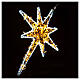 Estrella bicolor Navidad 8 puntas ext-int 90 cm s2