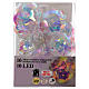 Catena roselline luci Natale led iridescenti 1,35 m interno s4