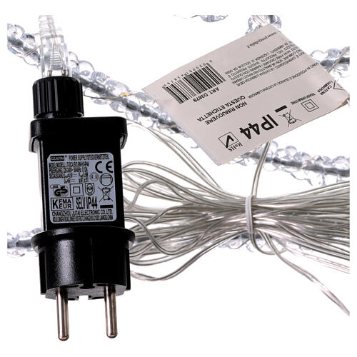 Świąteczny zimowy pejzaż - dekoracja świetlna z akrylu, z ramką, 50 × 40 cm, do wnętrz i na zewnątrz 7