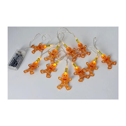 Christmas LED gingerbread men, 4.5 ft, for indoor use 4