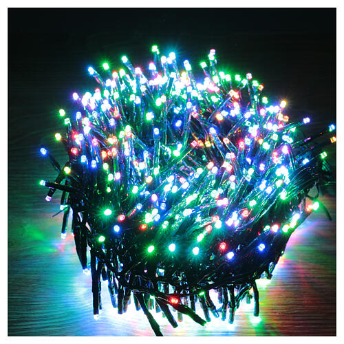 Multicoloured Christmas lights, 760 LEDs, 25 ft, indoor/outdoor 5