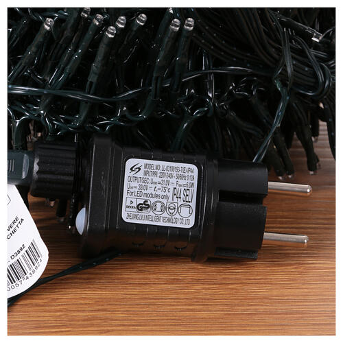 Multicoloured Christmas lights, 760 LEDs, 25 ft, indoor/outdoor 10