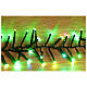 Cadena navideña multicolor 760 luces led 7,60 m interior exterior s4