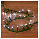 Corrente luminosa de Natal de 1000 microLEDs brancos 20 m, para interior e exterior s1