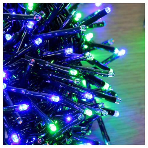 LED-Microlichterkette Multicolor – 1000 LEDs – 20 m, 9 Lichtmodi, Speicherfunktion & Netzbetrieb – Innen & Außen 3