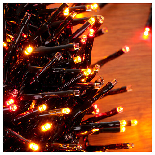 LED-Microlichterkette Multicolor – 1000 LEDs – 20 m, 9 Lichtmodi, Speicherfunktion & Netzbetrieb – Innen & Außen 4