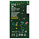 Catena natalizia di 1000 microled  multicolor 20 m interno esterno s8