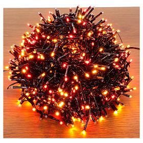 Luzes de Natal com 1000 microLED multicores 20 m para uso interior e exterior