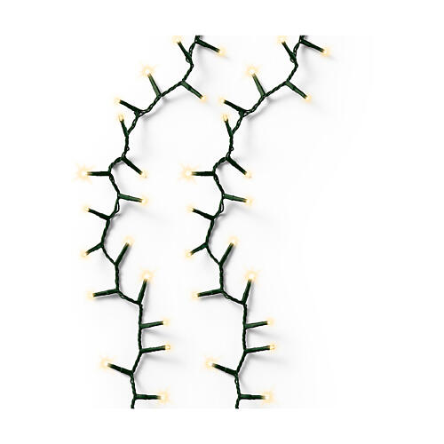 Compact twinkle light chain with 1500 LEDs, 15 ft, for 10-15 ft trees, indoor/outdoor 3