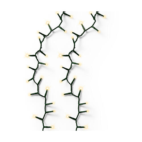 Compact twinkle golden light chain with 2000 LEDs, 148 ft, indoor/outdoor 3