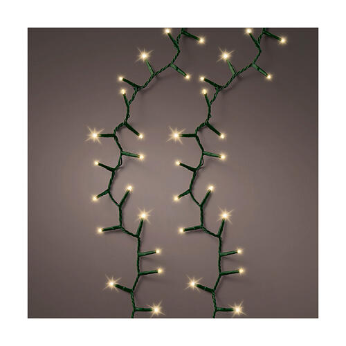 Cadena luminosa 3000 LED dorados Compact Twinkle 60 m int ext 1