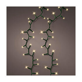 Catena luminosa 3000 LED dorati Compact Twinkle 60 m int est